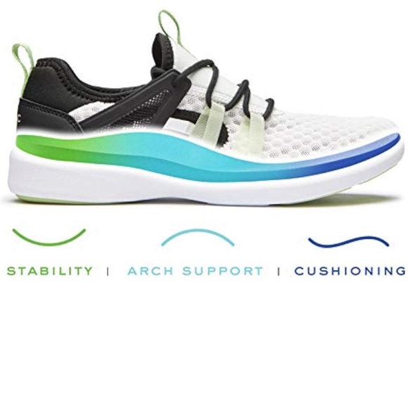 Vionic Women’s adore Active Sneaker Black White size 9 EUC! - Picture 3 of 14